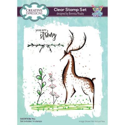 Creative Expressions Clear Stamps - Be You